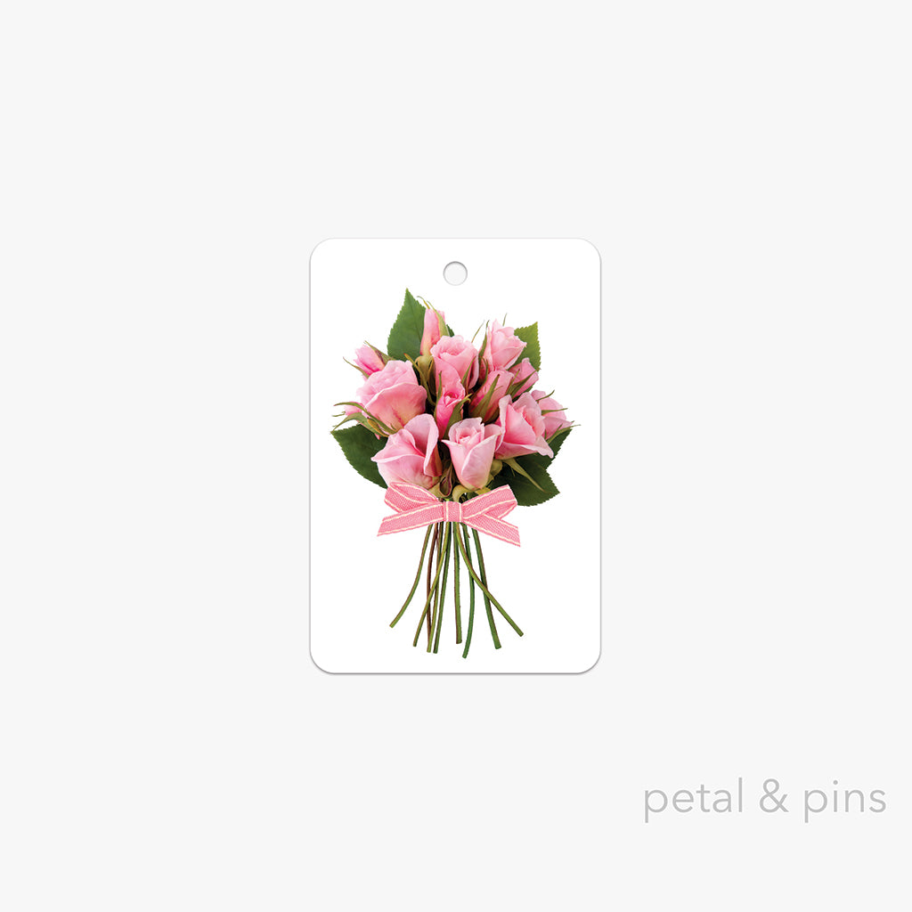 a posy for you gift tag by petal & pins