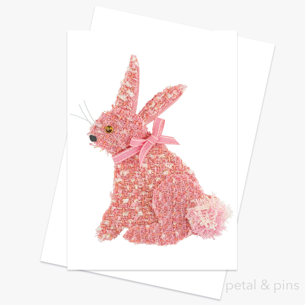 rabbit greeting card