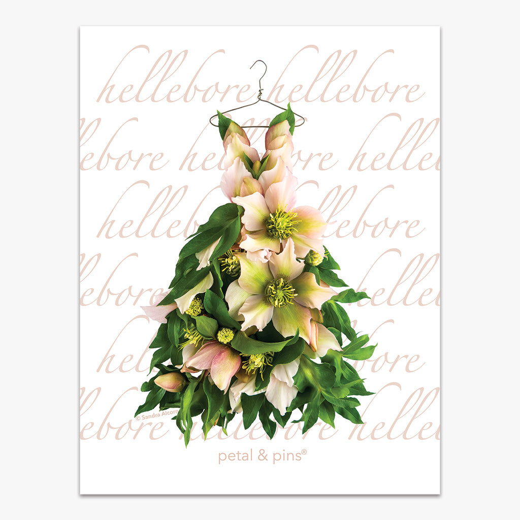 romance dress tea towel by petal & pins