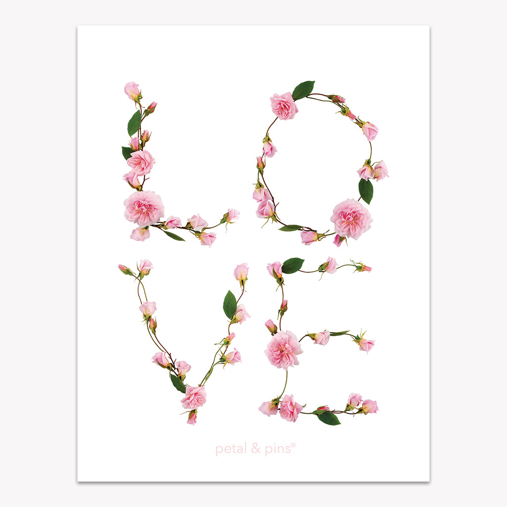 love design pure linen tea towel by petal & pins