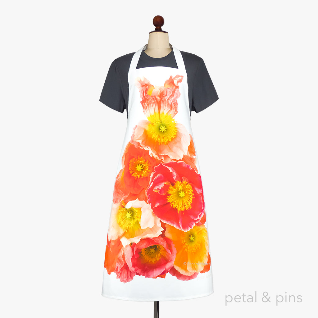 poppy apron by petal & pins