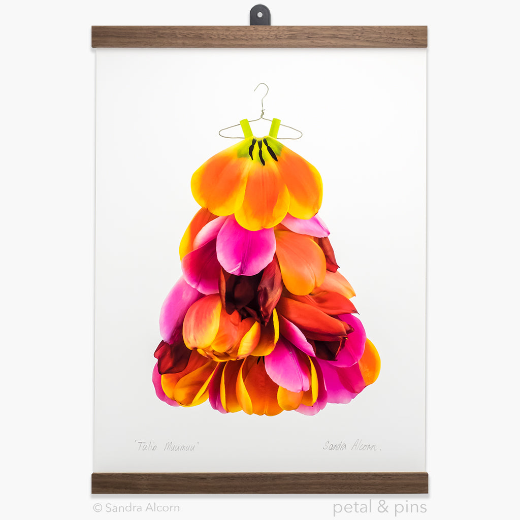 tulip muumuu dress art print from the farmgate project by petal & pins