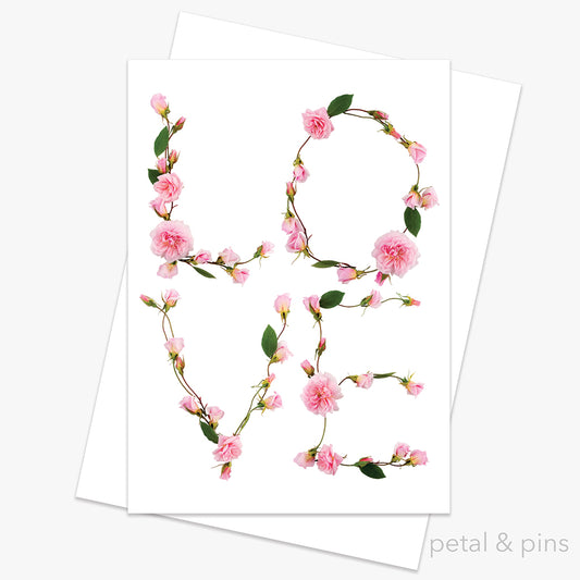 love card from the love letters collection. by petal & pins