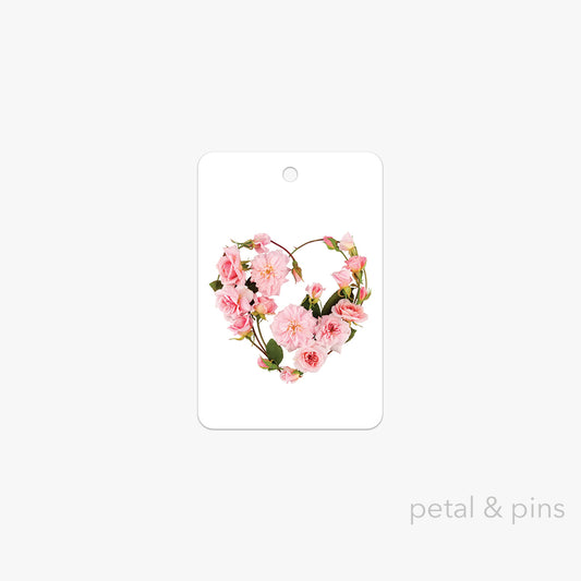 my heart's abloom gift tag by petal & pins