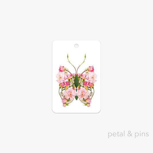 butterfly pearls gift tag by petal & pins