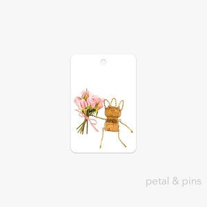 let's celebrate gift tag by petal & pins