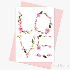 love card from the love letters collection. by petal & pins