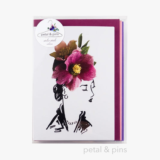 atelier pétale card gift box set by petal & pins