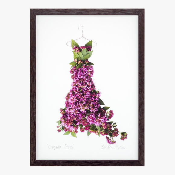 oregano dress art print by petal & pins